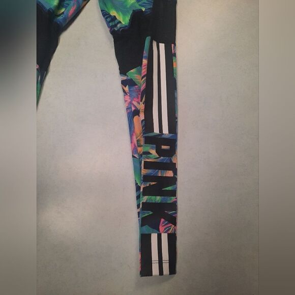 VS PINK Ultimate High Waist Tropical Mesh Leggings - Picture 2 of 6